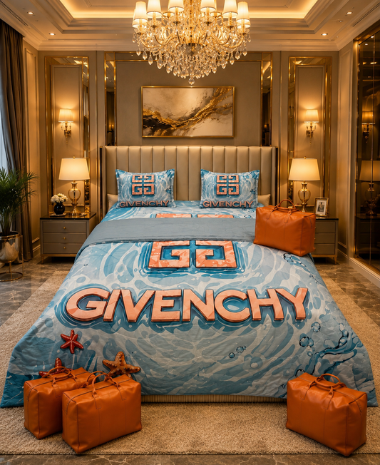 4 PCS BRANDS COMFORTER SET