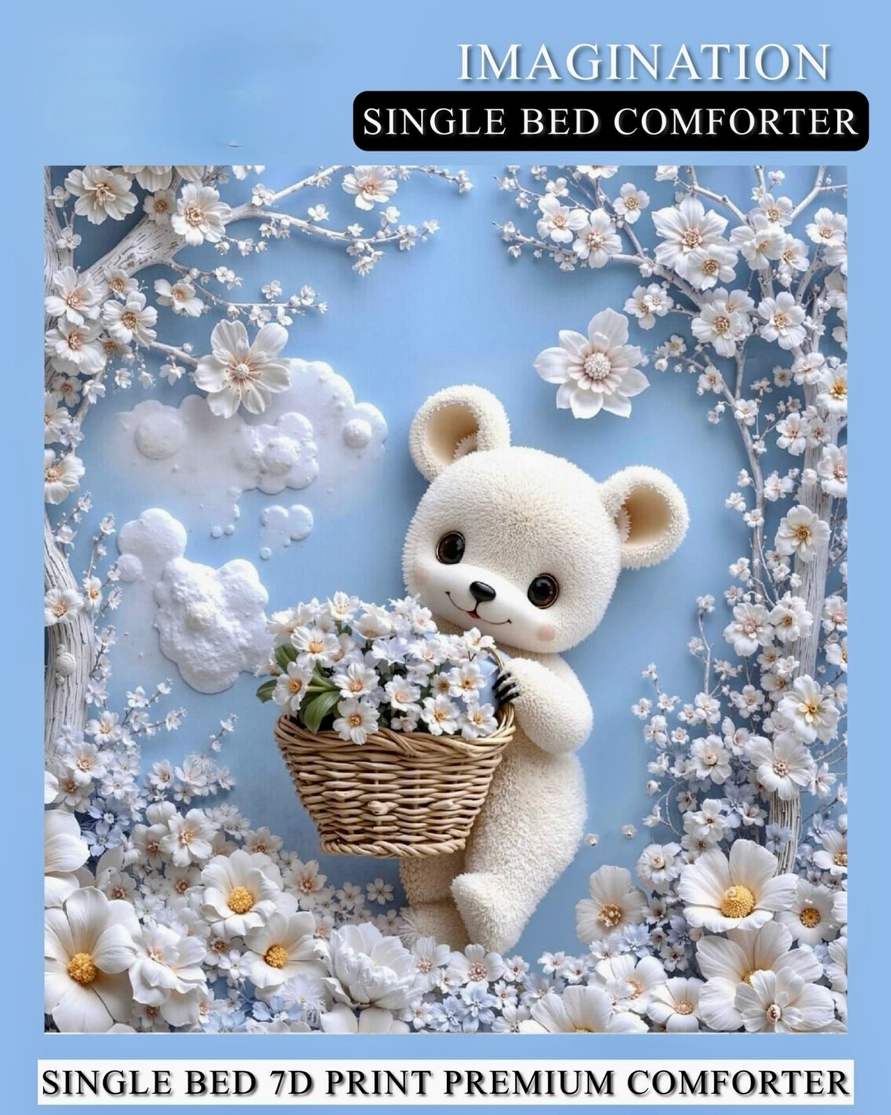 7D SINGLE BED COMFORTERS