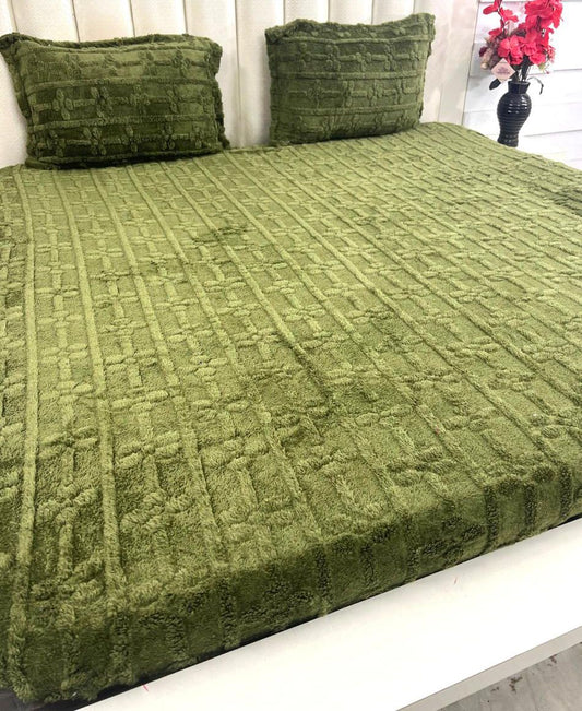 BRUSSELS WARM KING SIZE FITTED BEDSHEET