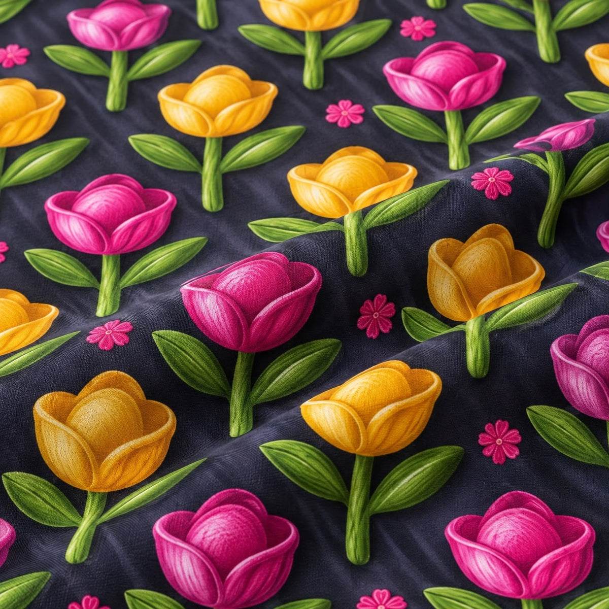 Multicolor Botanical - King - 7D Design Flat Bedsheet (78×72 inches)
