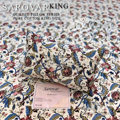 SAROVER KING SIZE QUILTED BEDSHEEET