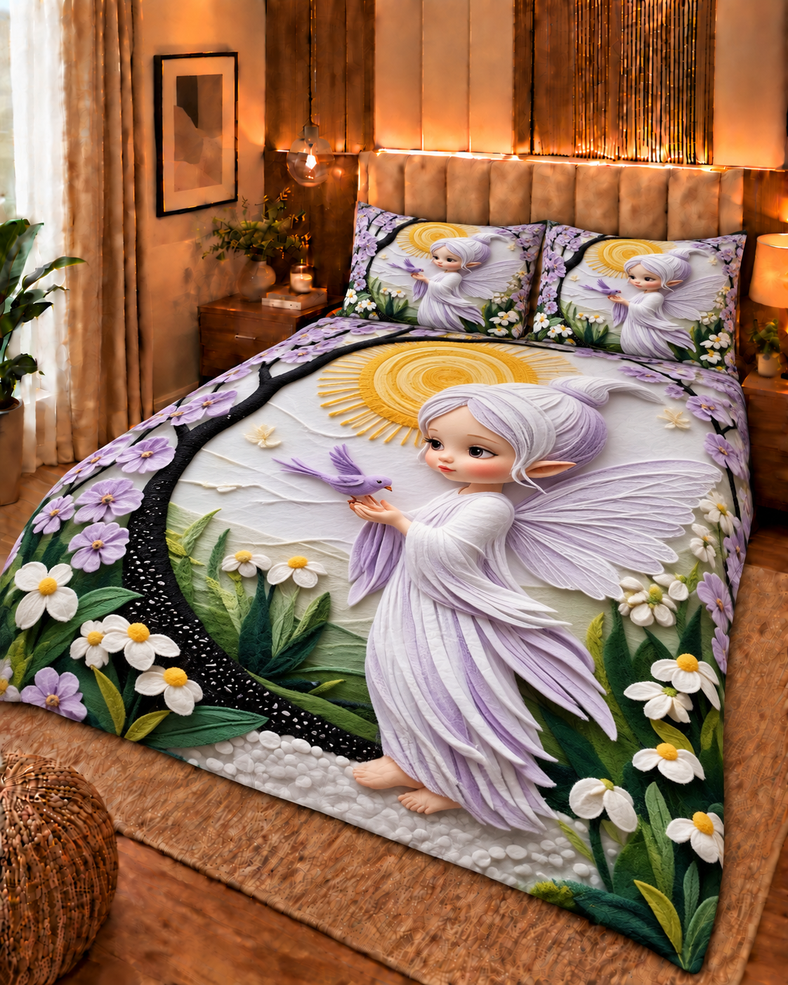 7D DIGITAL PANEL PRINT BEDSHEET