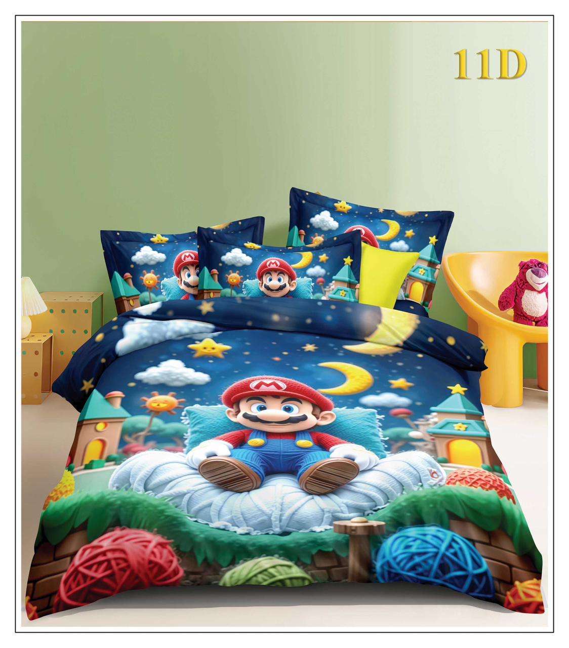 7D DIGITAL PANEL PRINT BEDSHEET
