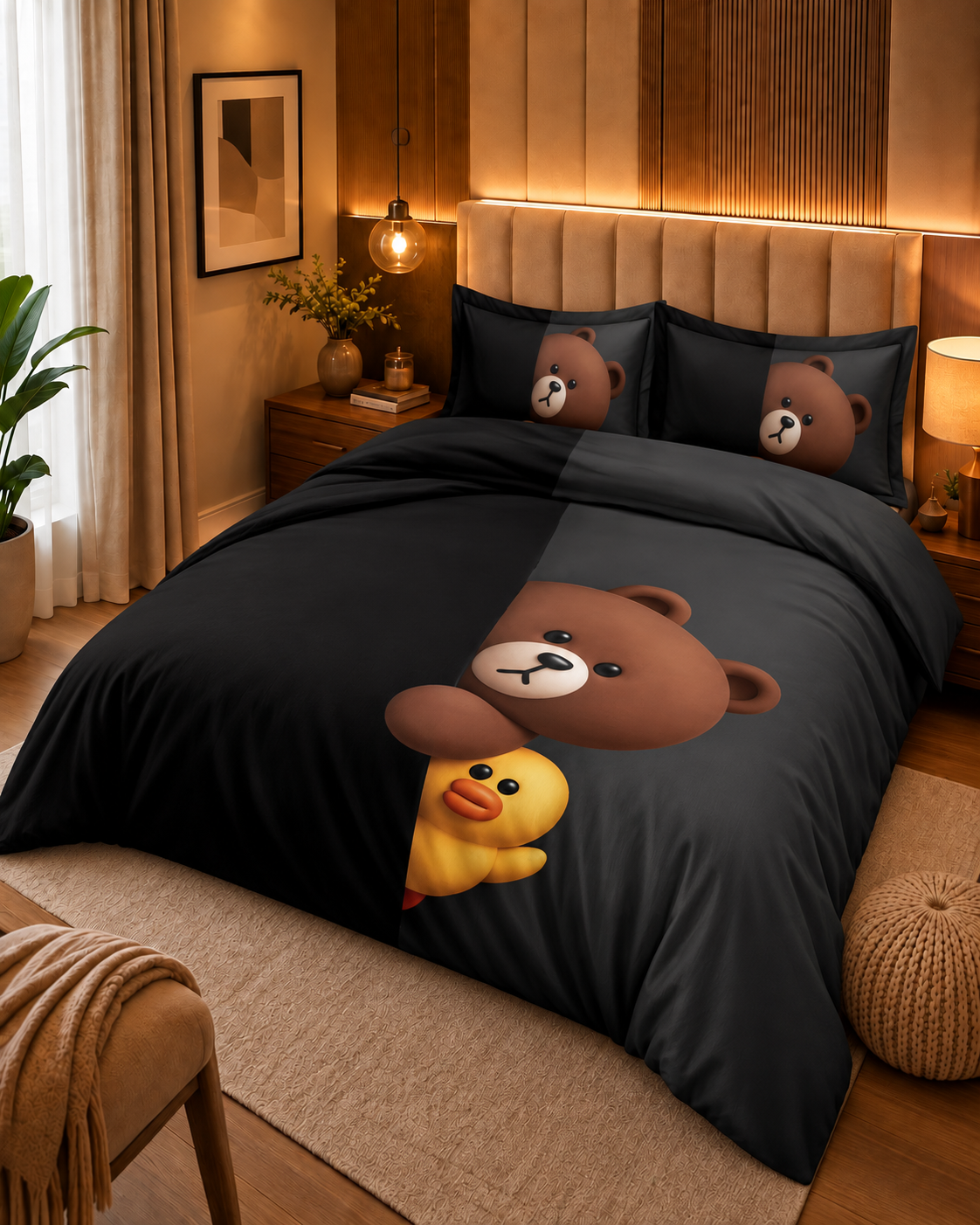 7D DIGITAL PANEL PRINT BEDSHEET