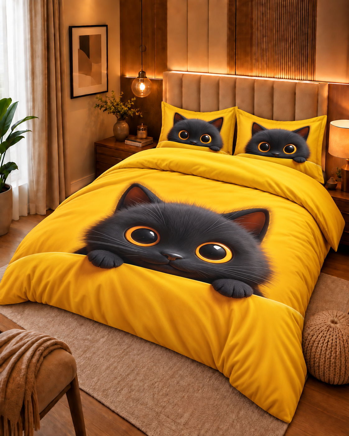 7D DIGITAL PANEL PRINT BEDSHEET
