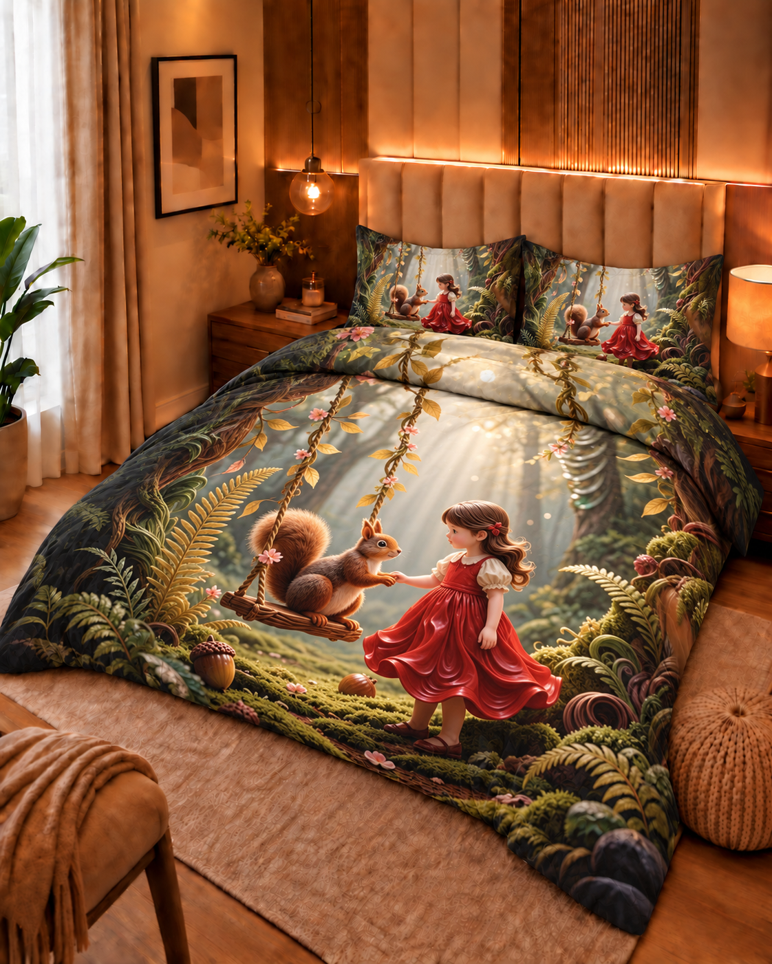 7D DIGITAL PANEL PRINT BEDSHEET
