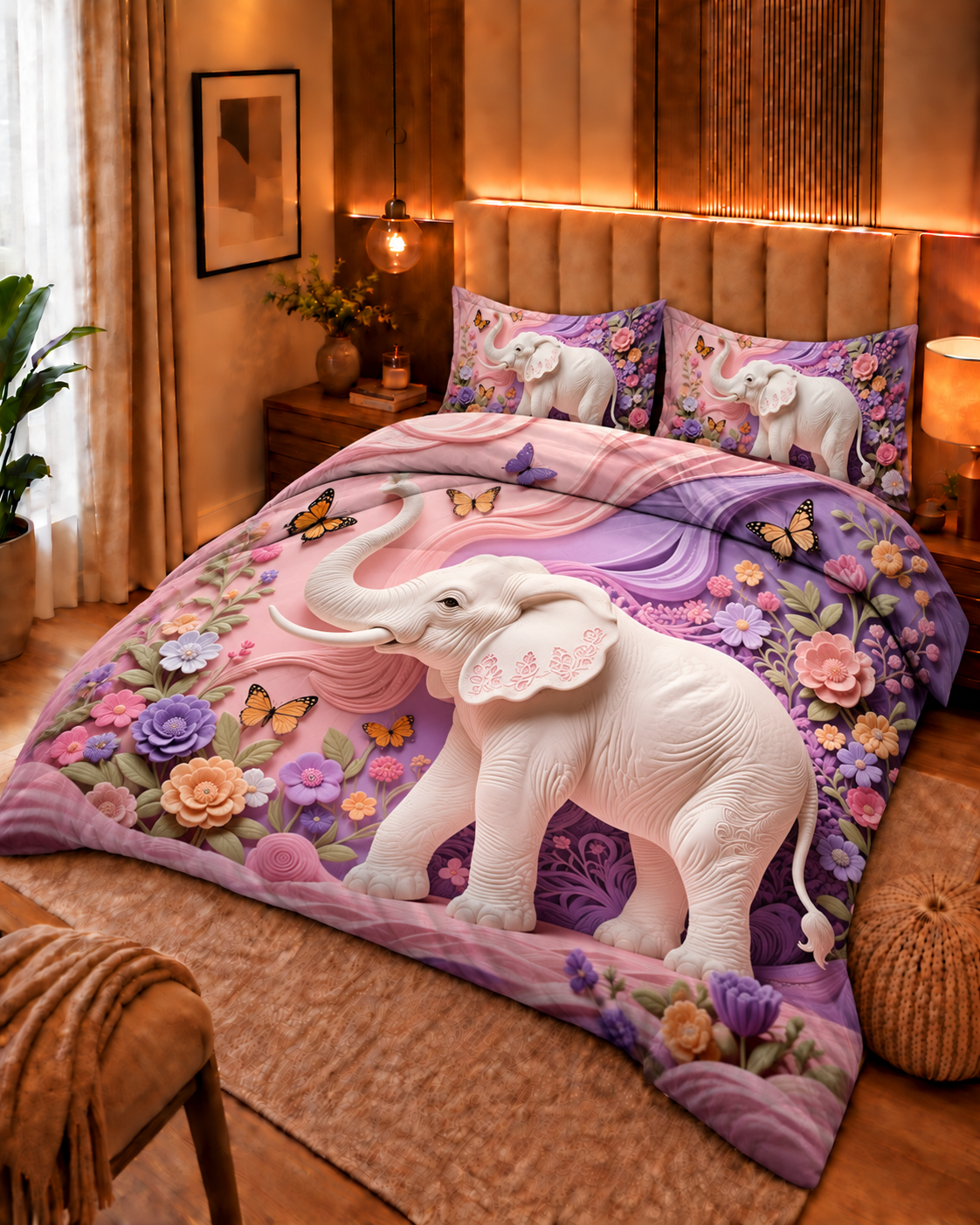 7D DIGITAL PANEL PRINT BEDSHEET
