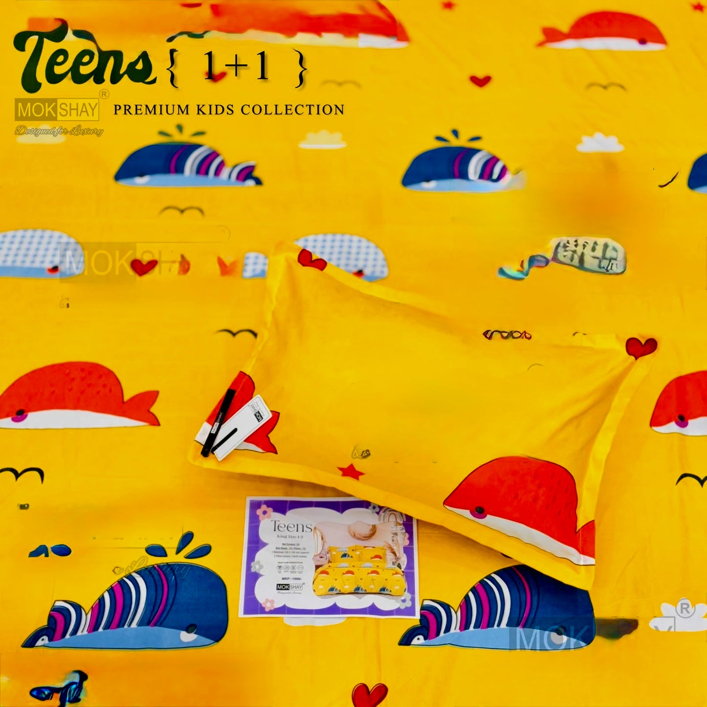 KIDS ELASTIC FITTED BEDSHEET