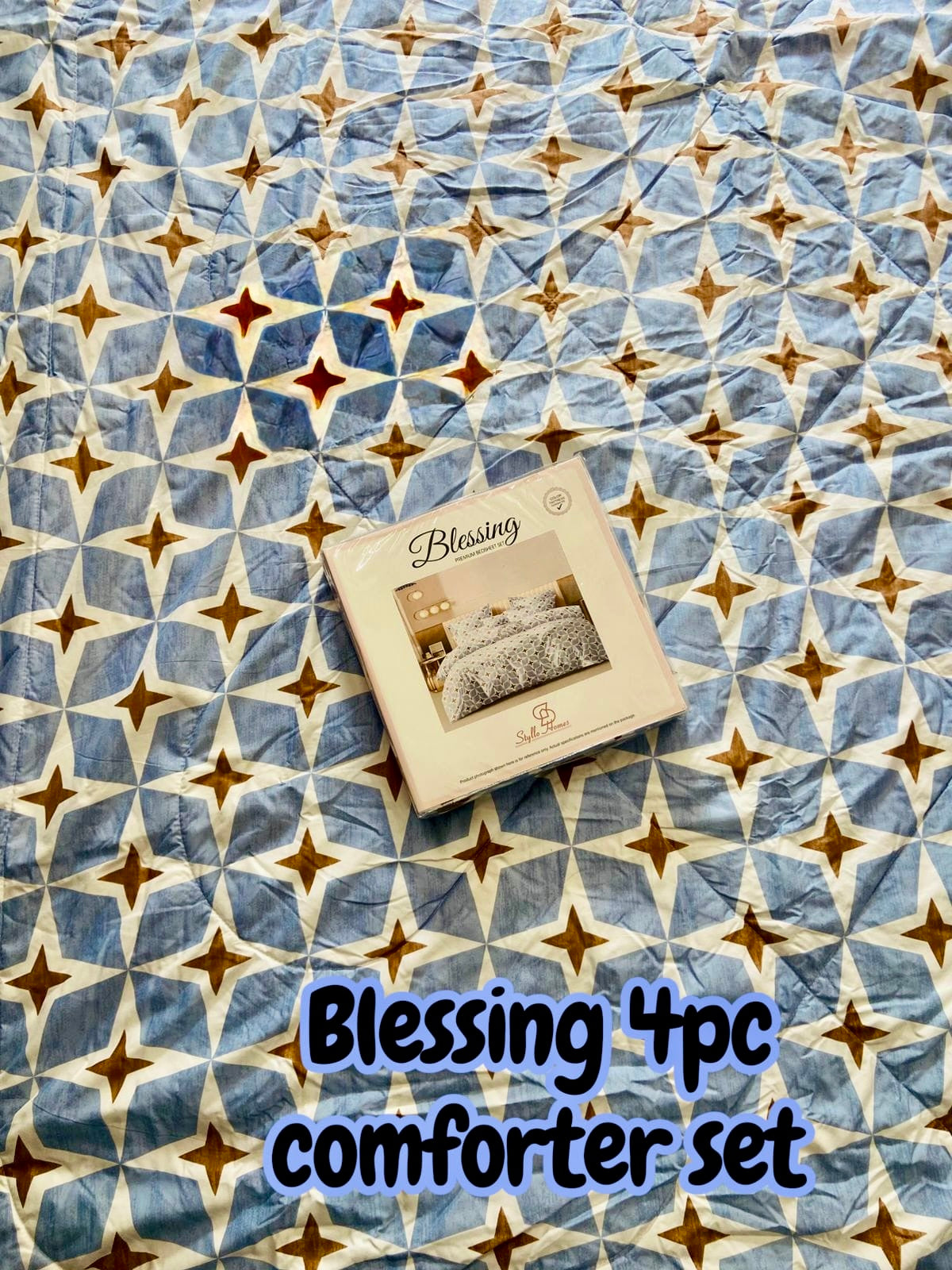 BLESSINGS 4 PCS COMFORTER SET