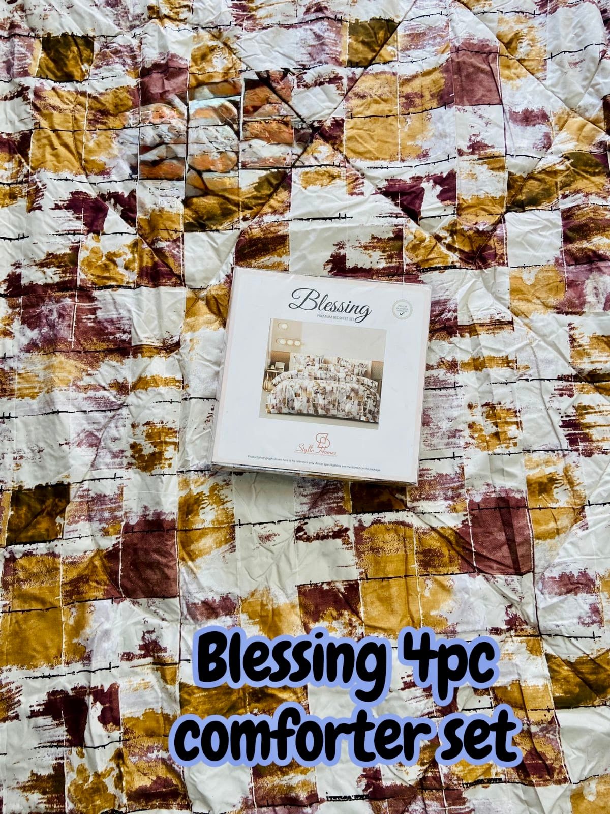 BLESSINGS 4 PCS COMFORTER SET