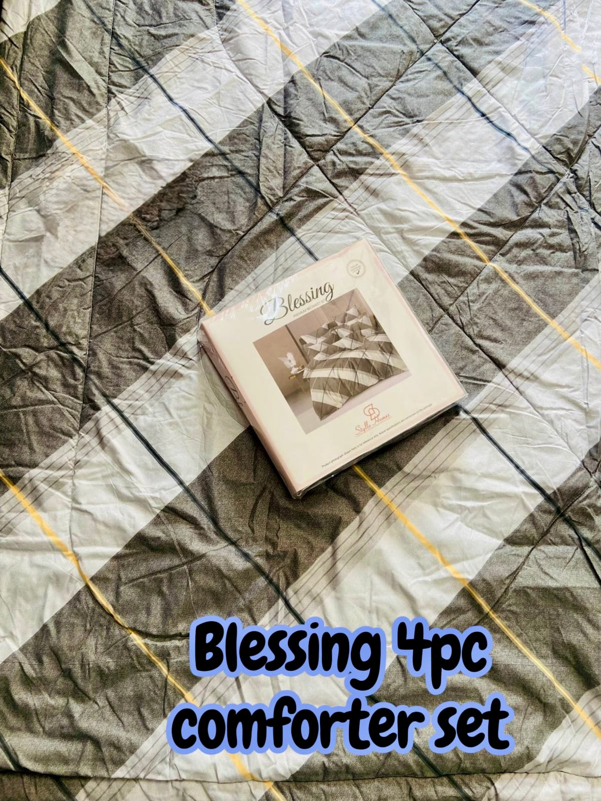 BLESSINGS 4 PCS COMFORTER SET