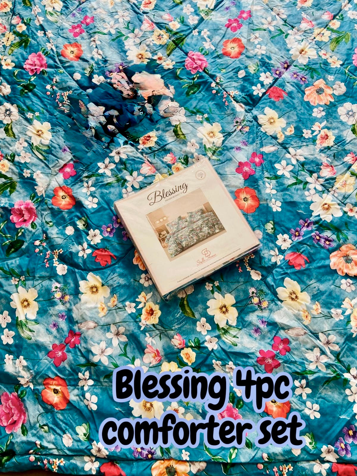 BLESSINGS 4 PCS COMFORTER SET