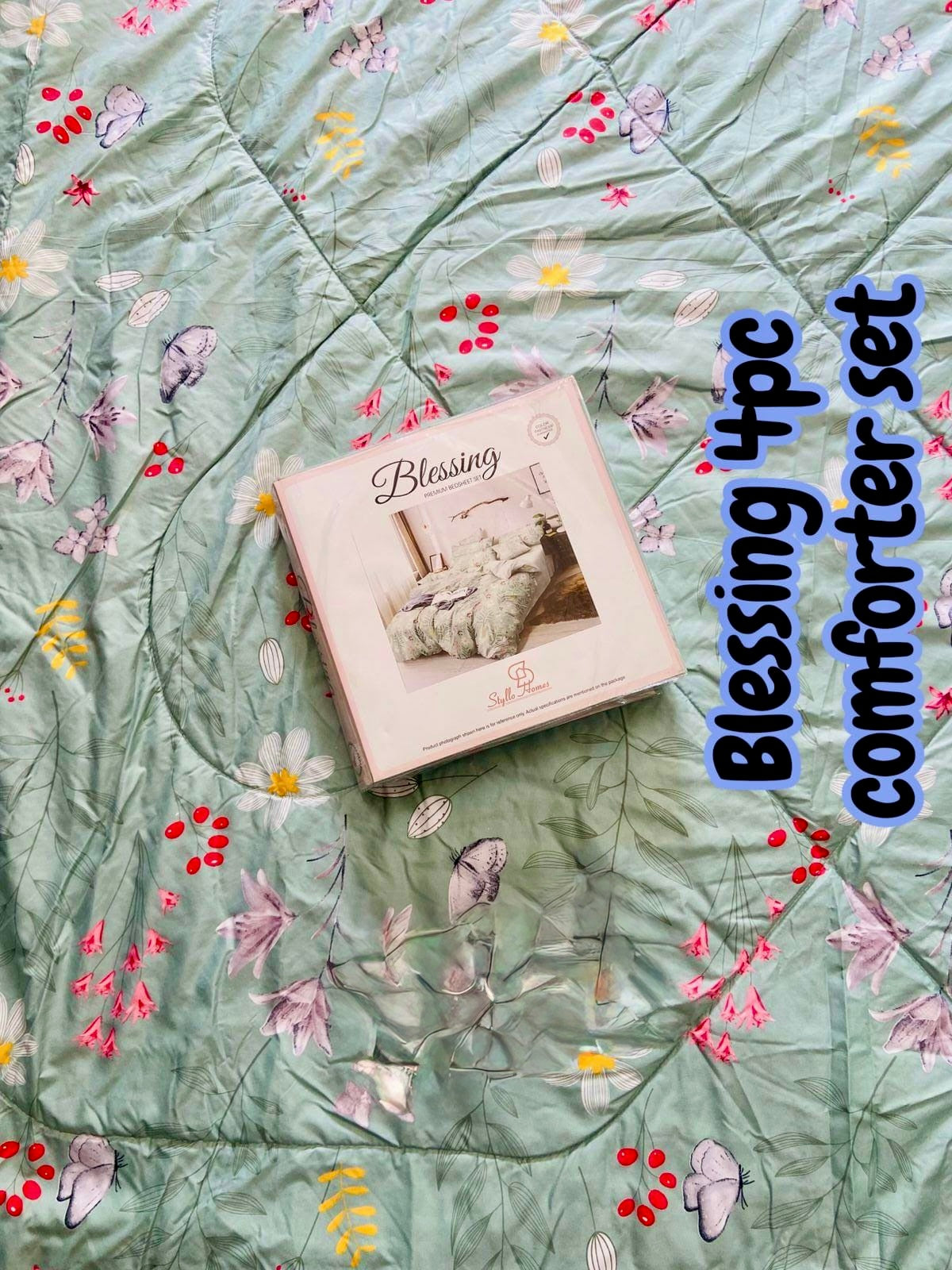 BLESSINGS 4 PCS COMFORTER SET