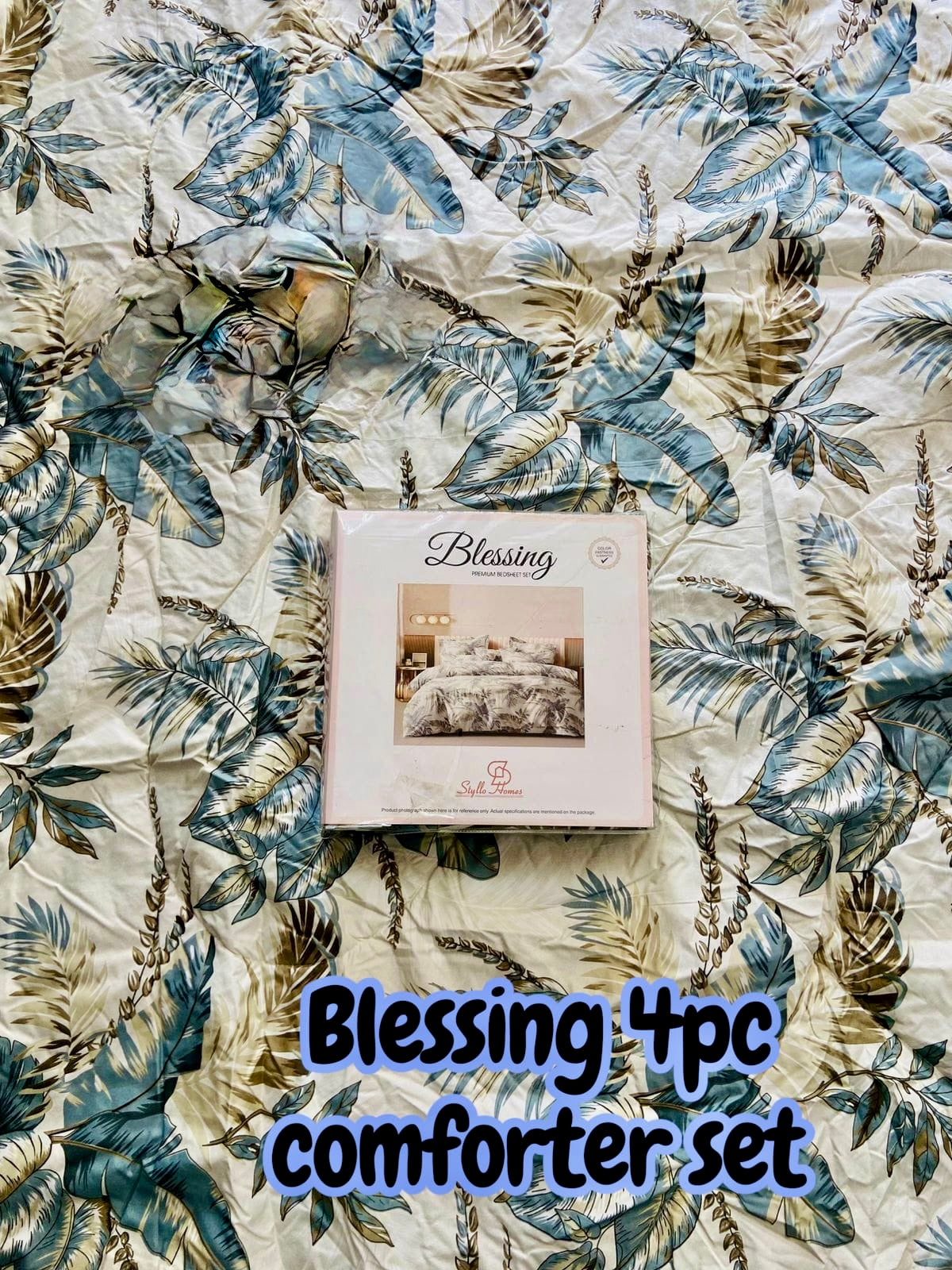 BLESSINGS 4 PCS COMFORTER SET