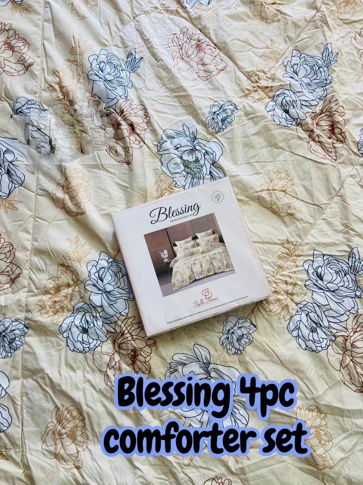 BLESSINGS 4 PCS COMFORTER SET