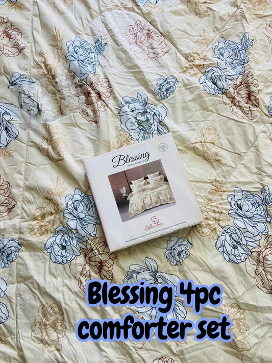 BLESSINGS 4 PCS COMFORTER SET