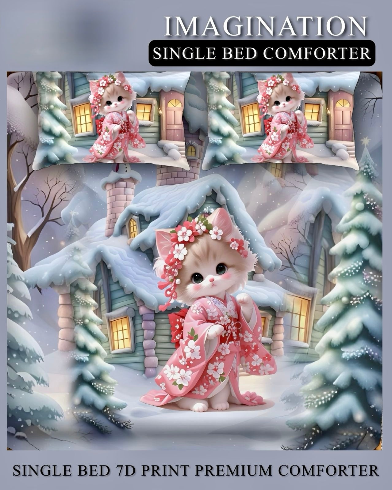 7D SINGLE BED COMFORTERS