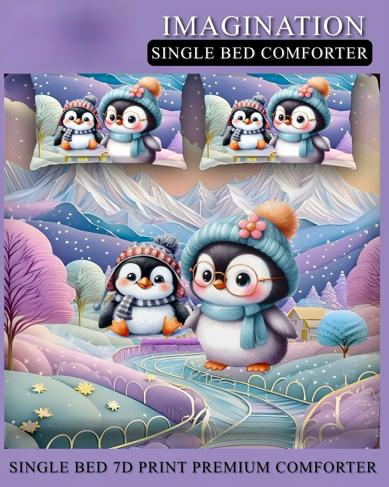 7D SINGLE BED COMFORTERS