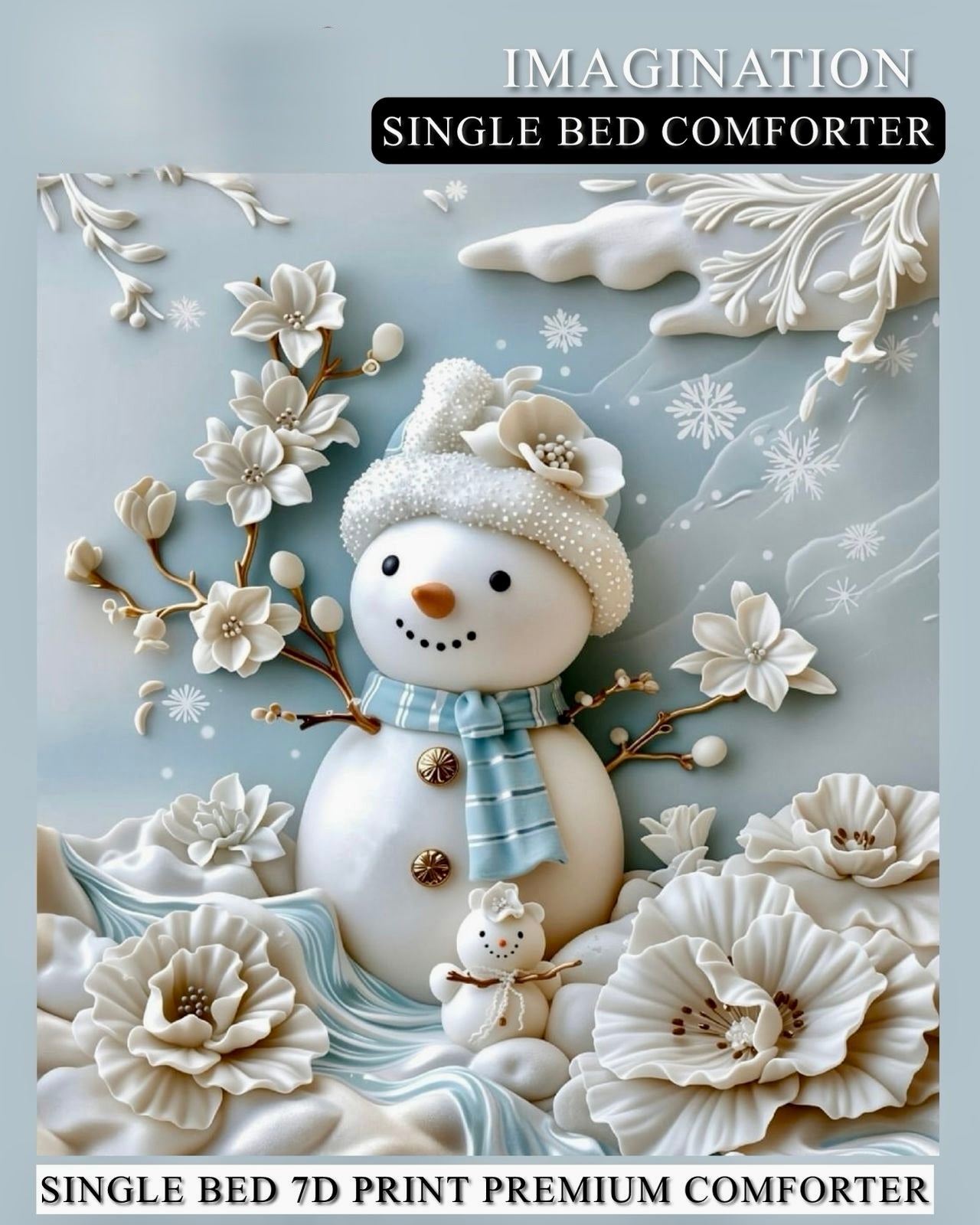 7D SINGLE BED COMFORTERS