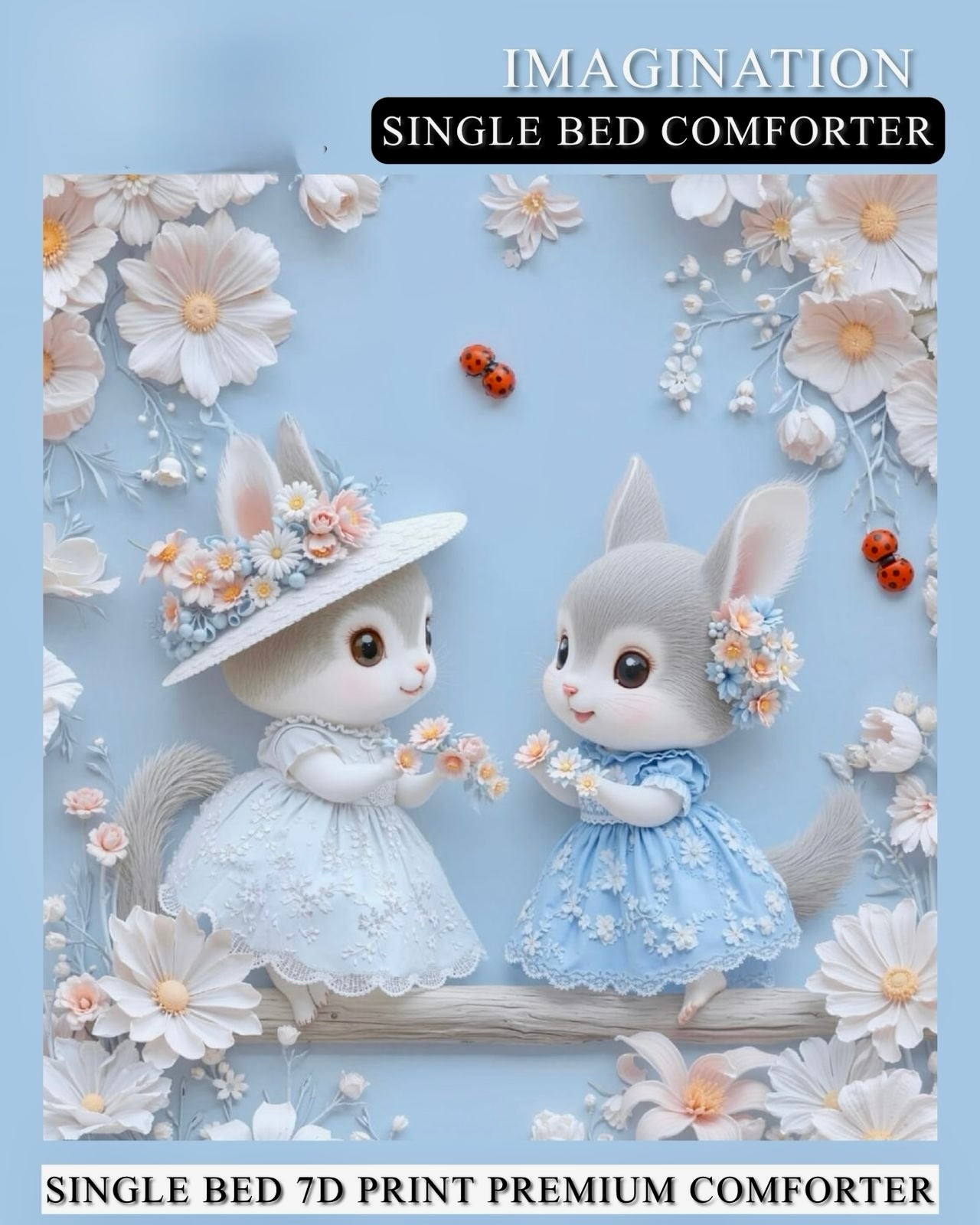7D SINGLE BED COMFORTERS
