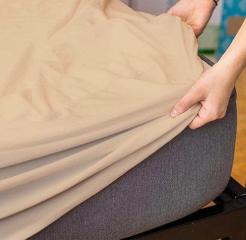 BLUSH COTTON TERRY WATERPROOF MATTRESS PROTECTOR