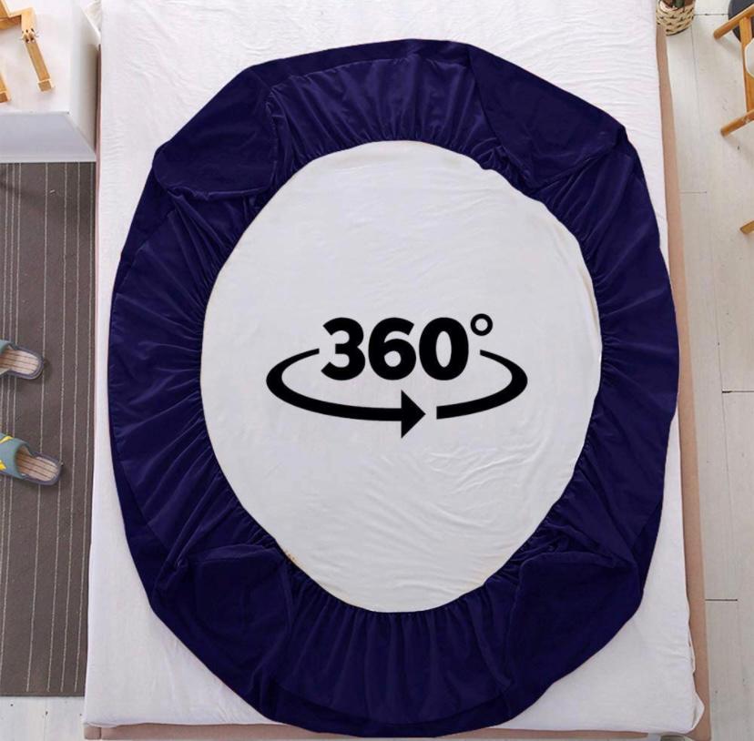 BLUSH COTTON TERRY WATERPROOF MATTRESS PROTECTOR