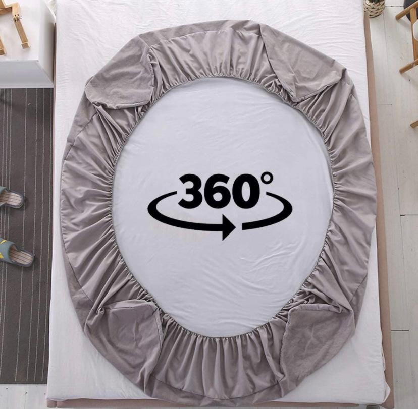 BLUSH COTTON TERRY WATERPROOF MATTRESS PROTECTOR
