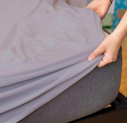BLUSH COTTON TERRY WATERPROOF MATTRESS PROTECTOR