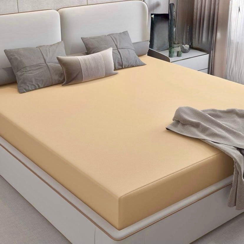 BLUSH COTTON TERRY WATERPROOF MATTRESS PROTECTOR