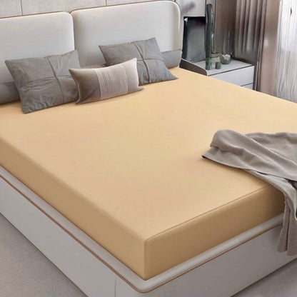BLUSH COTTON TERRY WATERPROOF MATTRESS PROTECTOR
