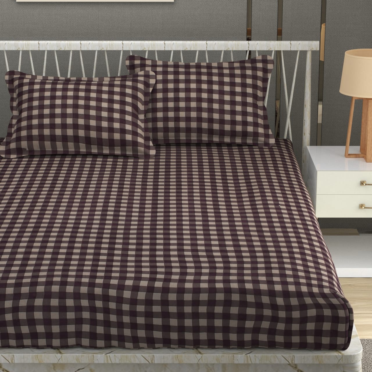 BED-BEAUTY ELASTIC FITTED BEDSHEET