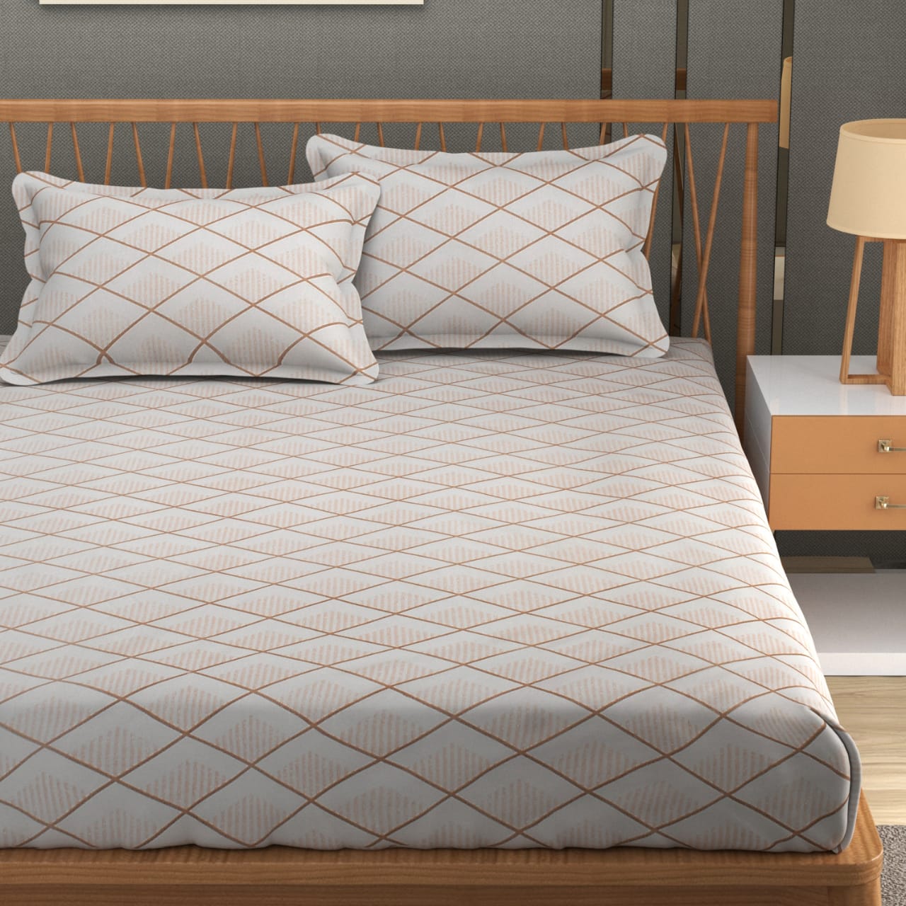 BED-BEAUTY ELASTIC FITTED BEDSHEET