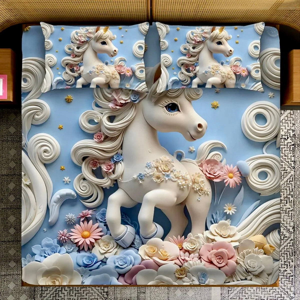 7D DIGITAL PANEL PRINT BEDSHEET