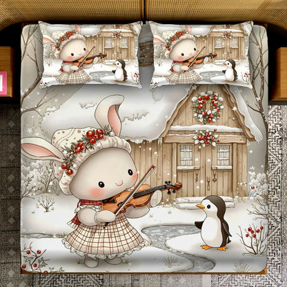 7D DIGITAL PANEL PRINT BEDSHEET