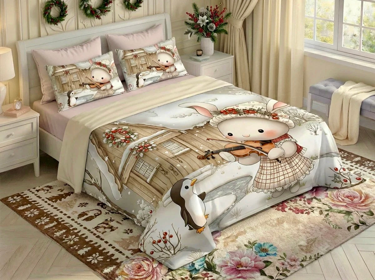 7D DIGITAL PANEL PRINT BEDSHEET