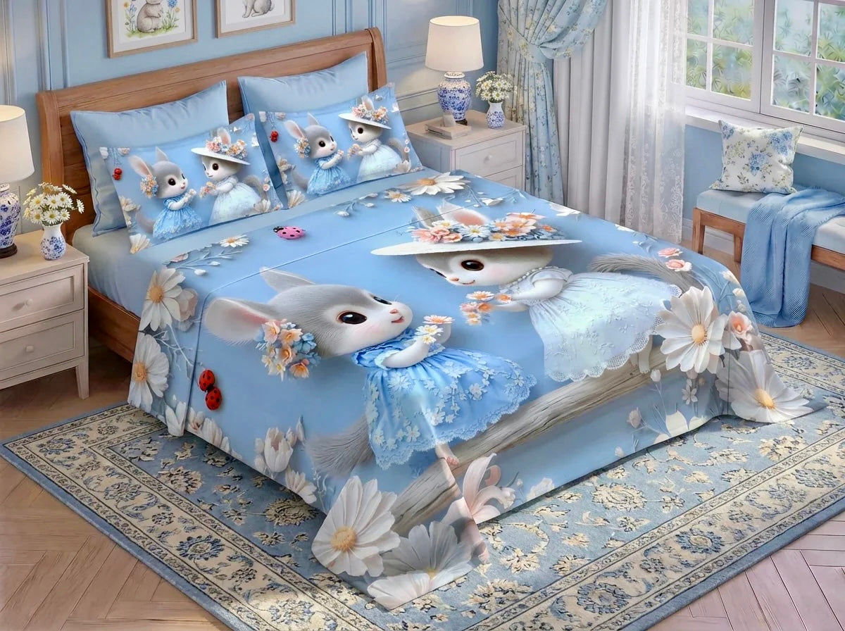 7D DIGITAL PANEL PRINT BEDSHEET