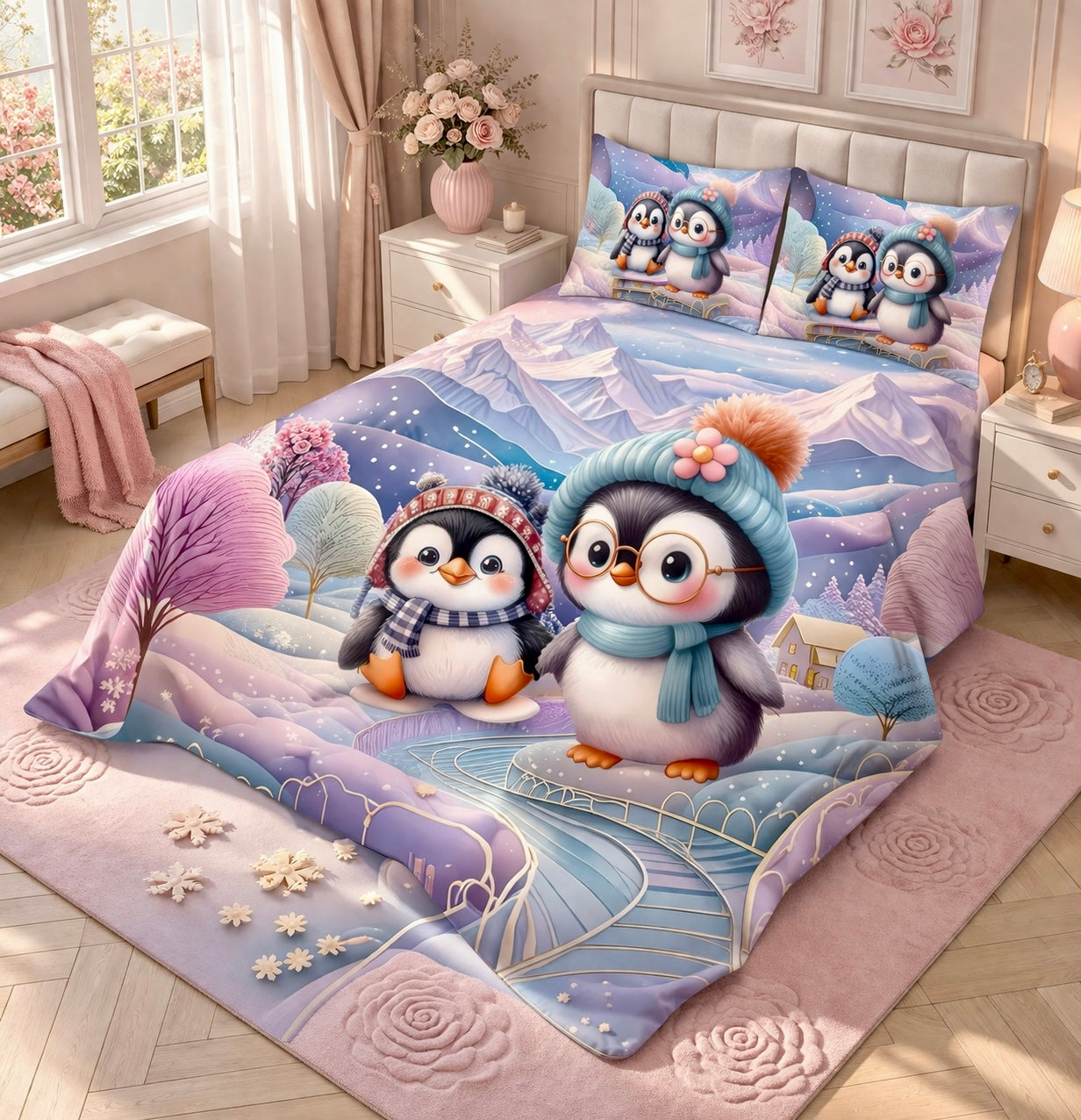 7D DIGITAL PANEL PRINT BEDSHEET