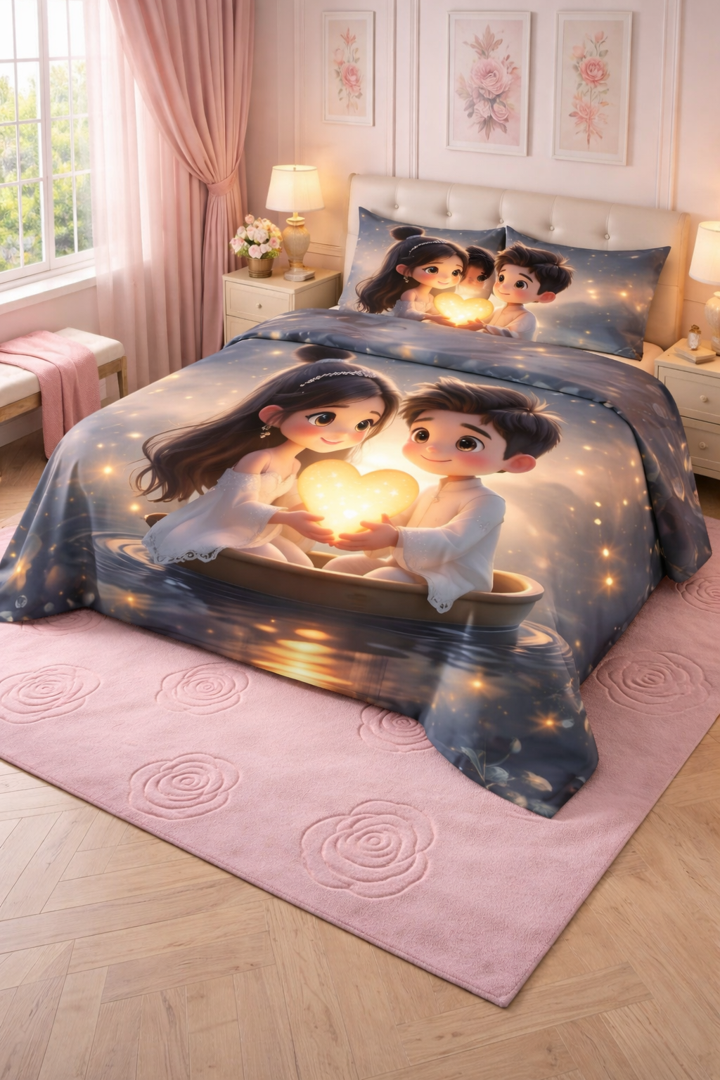 7D DIGITAL PANEL PRINT BEDSHEET