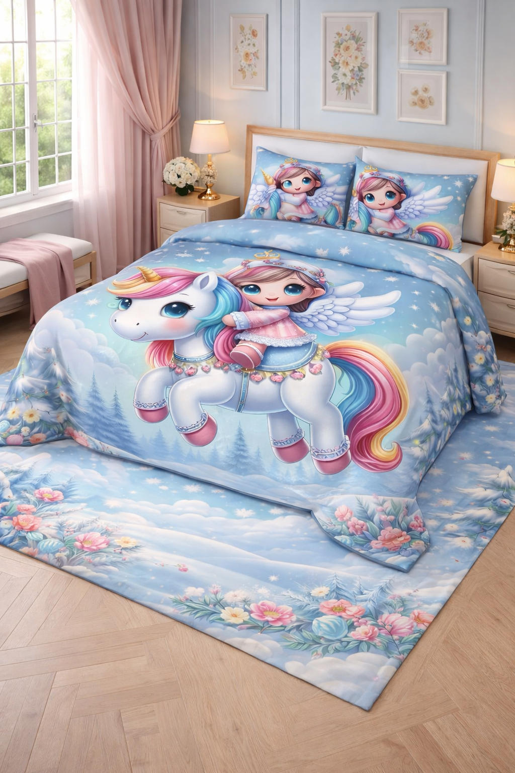 7D DIGITAL PANEL PRINT BEDSHEET