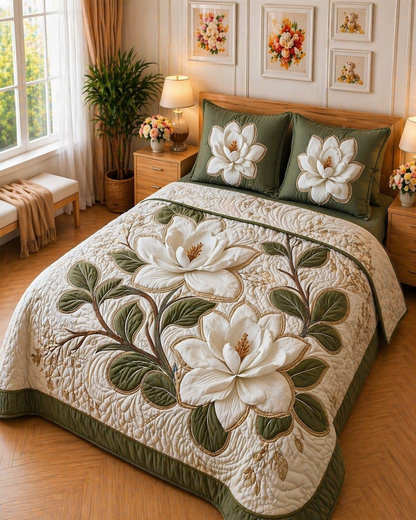 FAUX QUILTING EFFECTS DIGITAL PRINTS SUPERKING SIZE