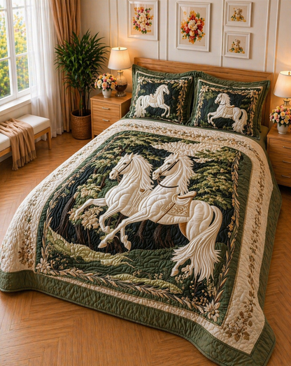 FAUX QUILTING EFFECTS DIGITAL PRINTS SUPERKING SIZE