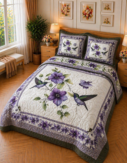 FAUX QUILTING EFFECTS DIGITAL PRINTS SUPERKING SIZE