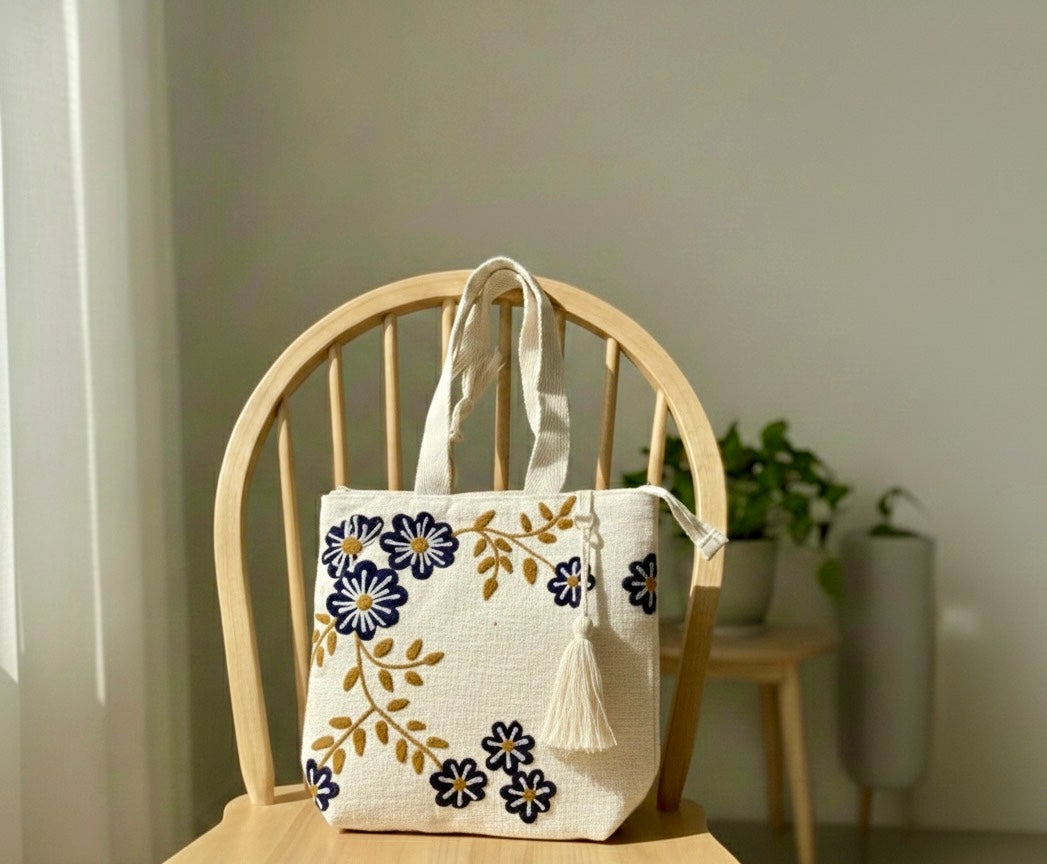 Cotton Harmony Tote Bag