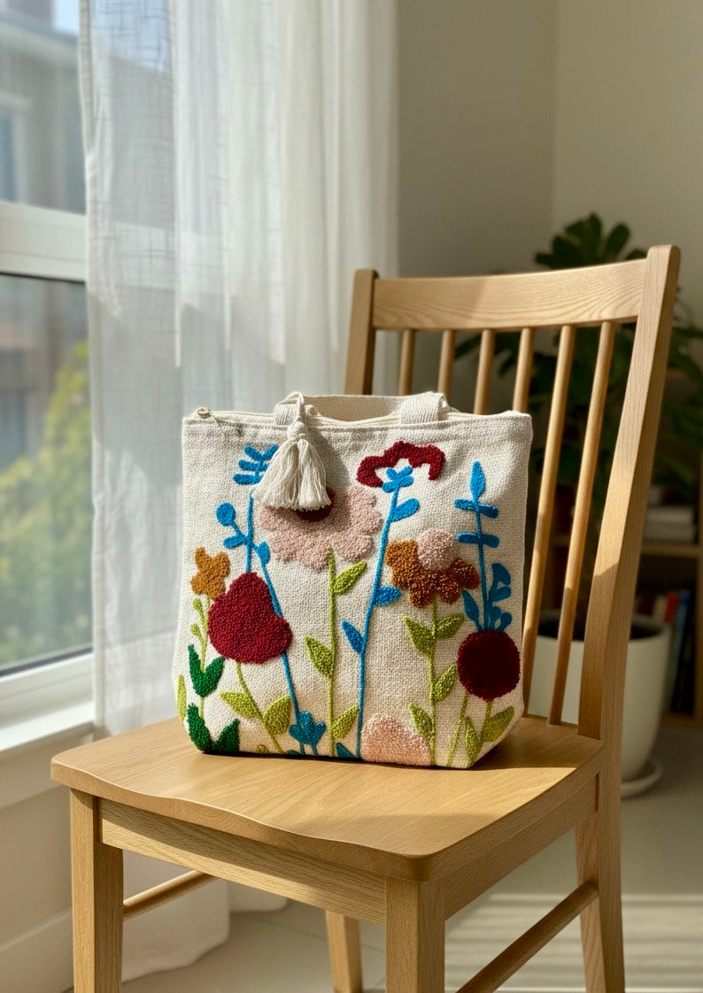 Cotton Harmony Tote Bag