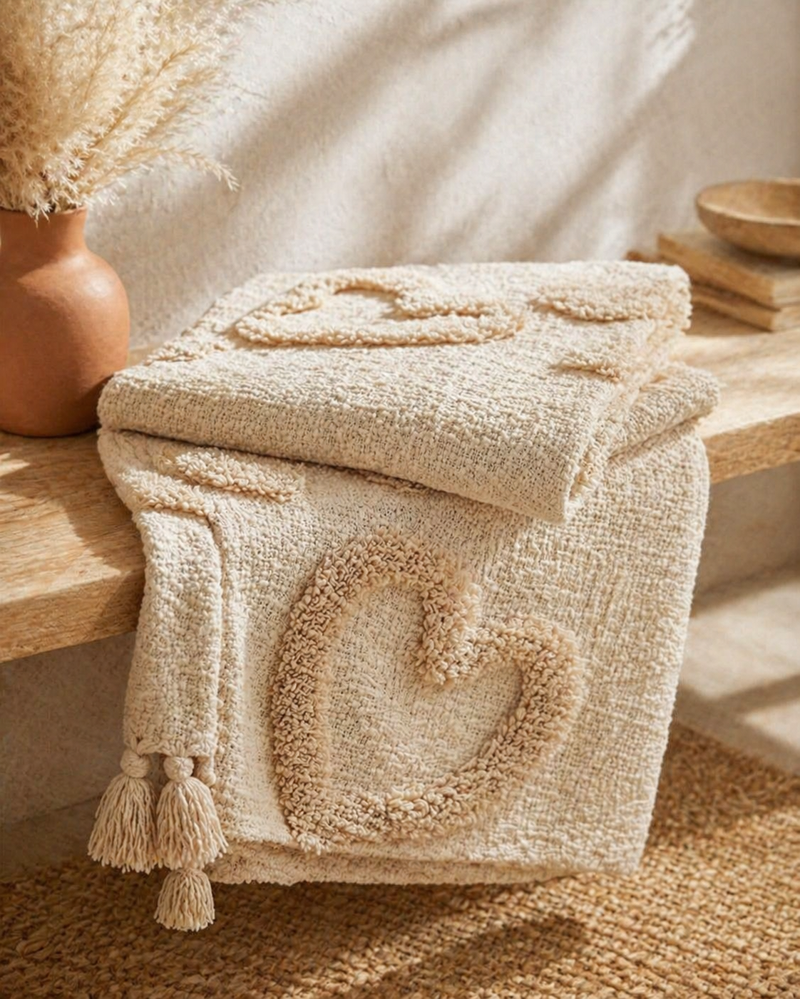 SNUG HAND TUFTED THROW