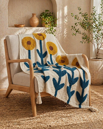 SNUG HAND TUFTED THROW