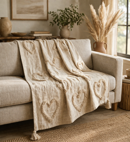 SNUG HAND TUFTED THROW