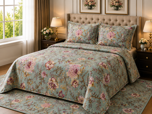 ANOKHI KING SIZE BEDSHEET (1+2)