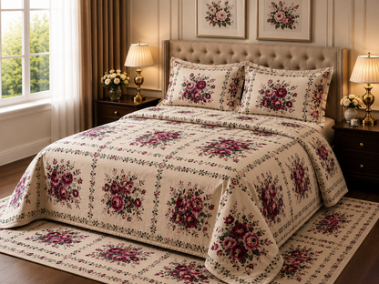 ANOKHI KING SIZE BEDSHEET (1+2)