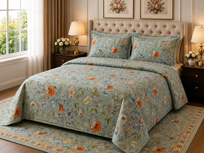 ANOKHI KING SIZE BEDSHEET (1+2)